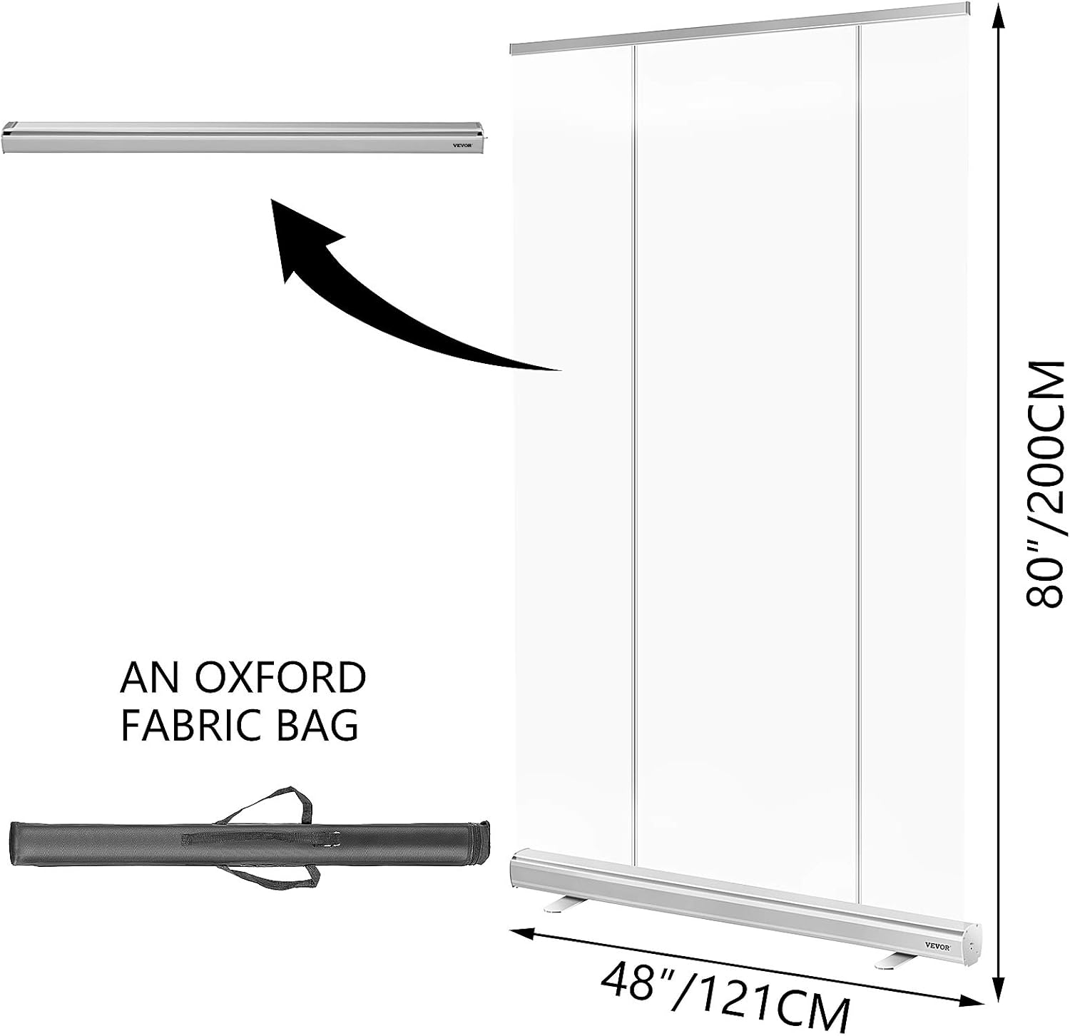 48x80 Roll Up Banner Stand K968