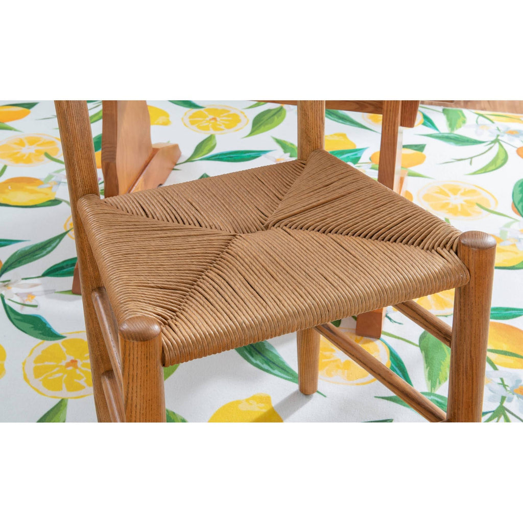 Natural Side Chairs Set of 2 H431
