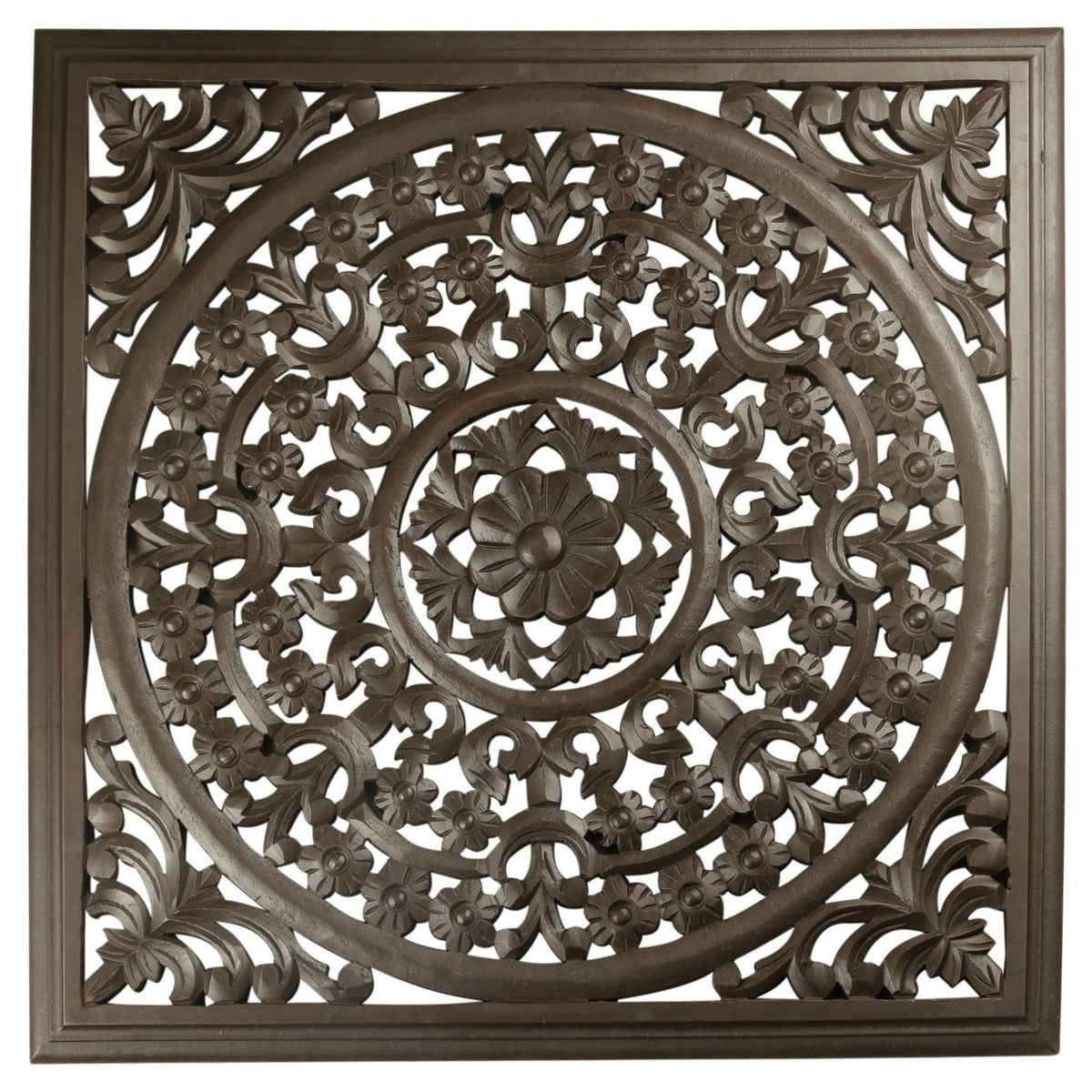 30x22 Brown Wooden Wall Panel M963388