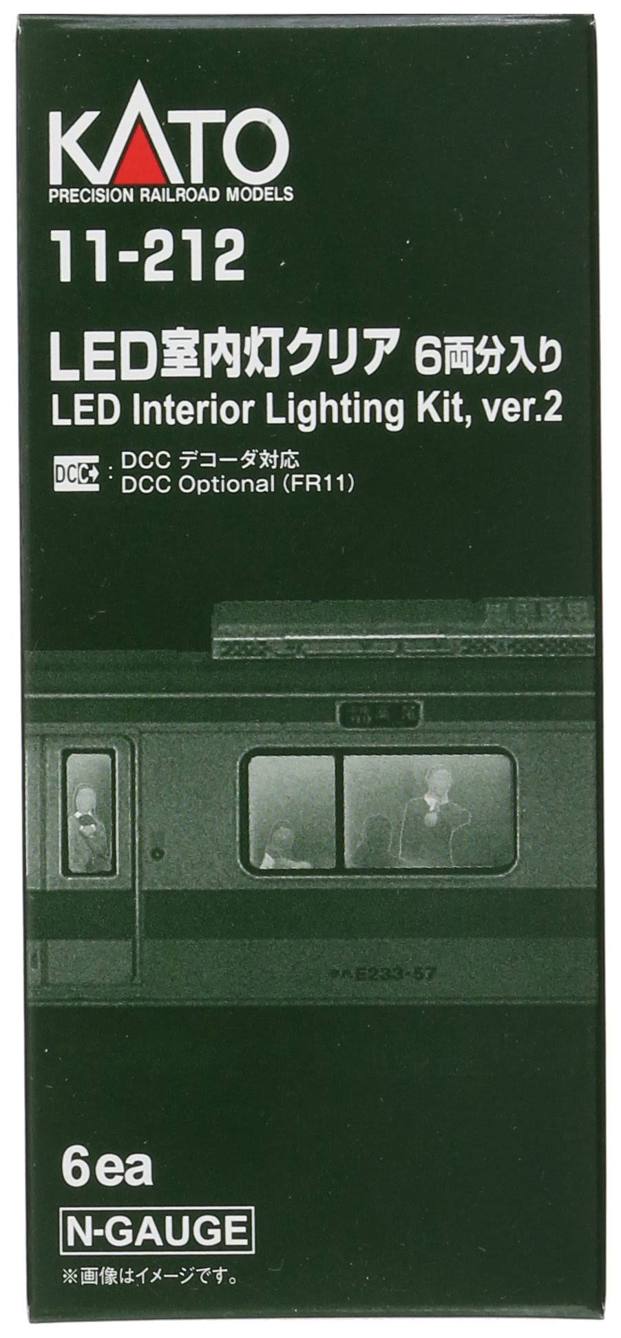 N Passenger Car Light Kit White LED (6) K274