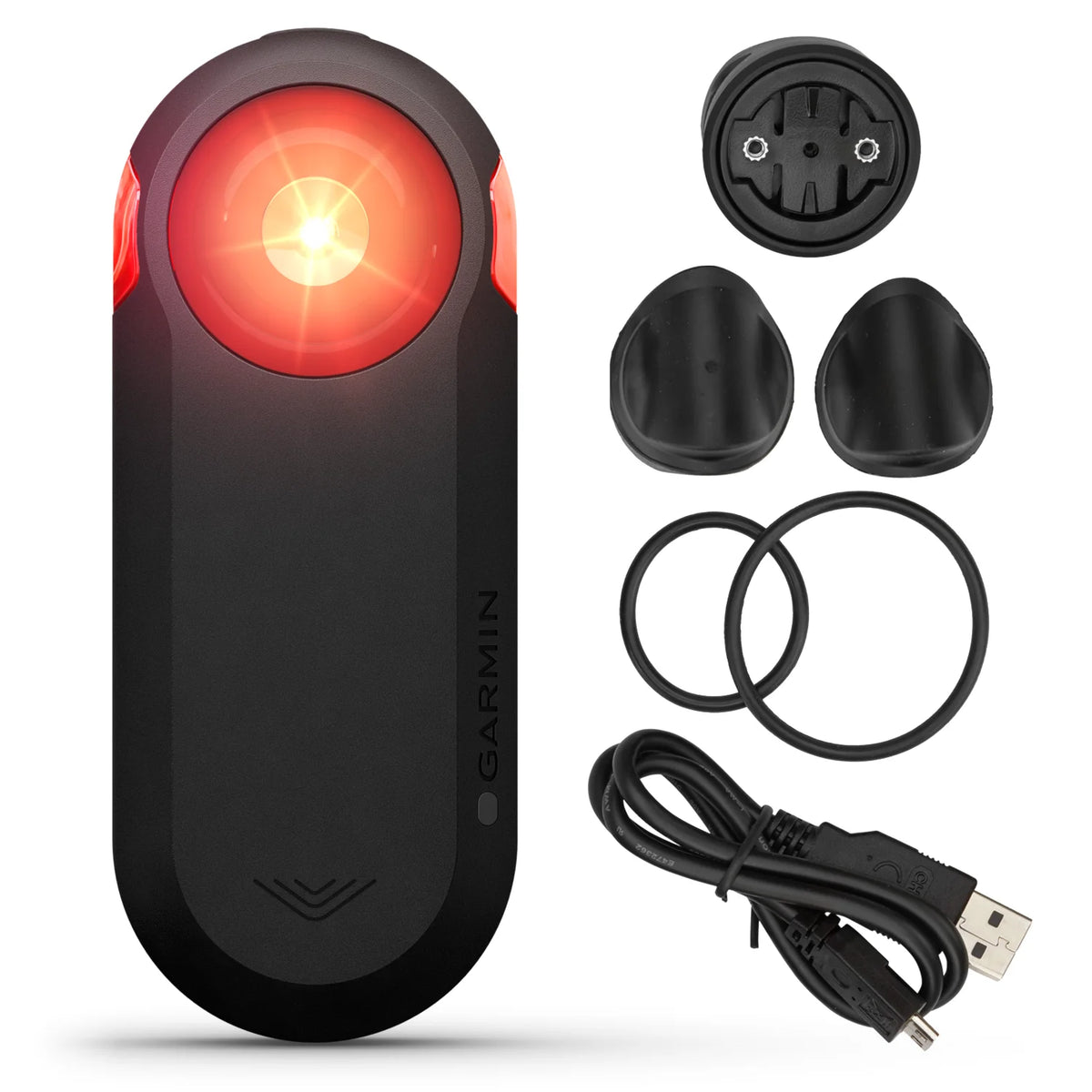 Cycling Rearview Radar with Visual and Audible Alerts, 2.5 oz E709