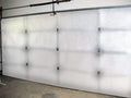 White Double Car Garage Door Insulation Foam Core Kit C874