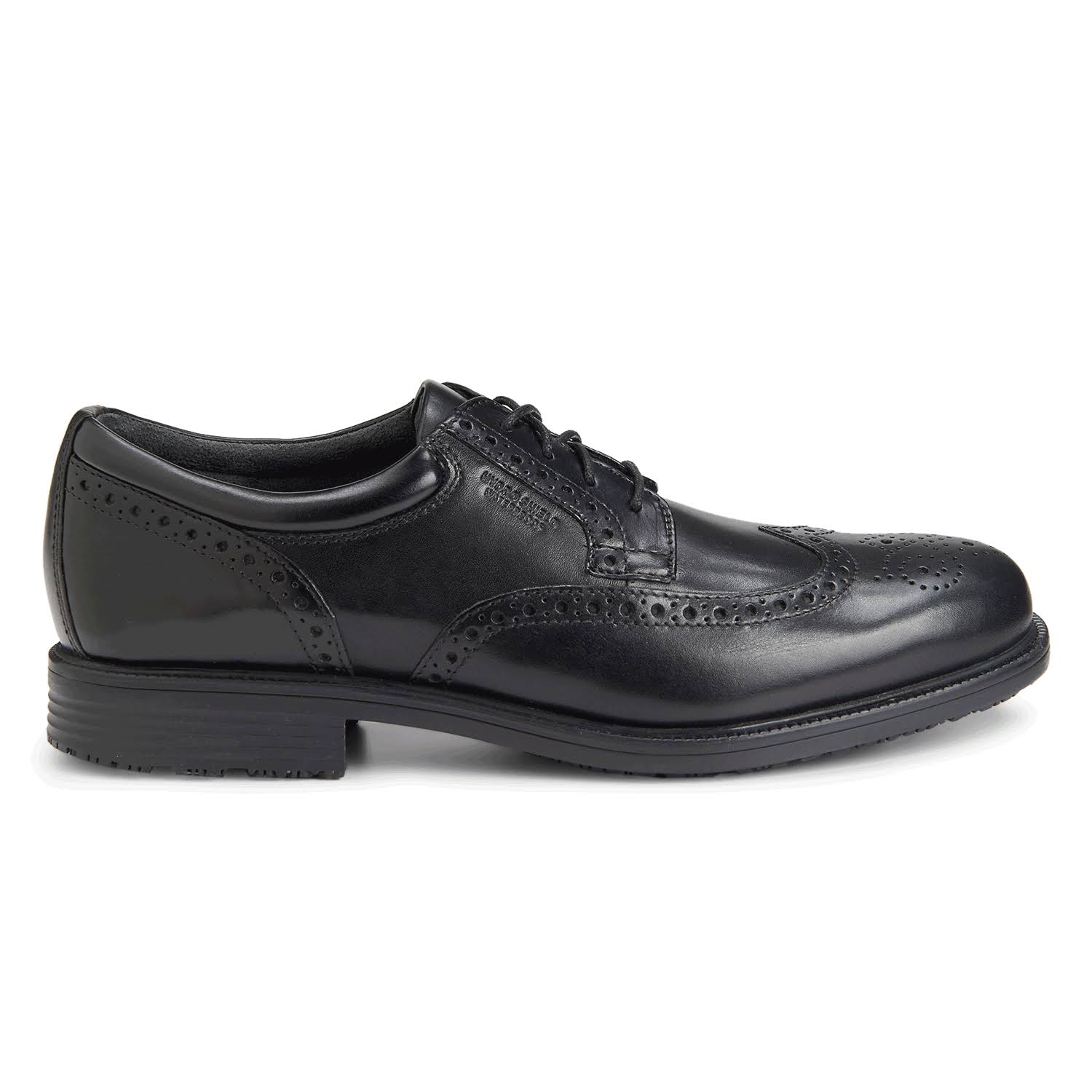 Black Wing Tip Shoes T5059
