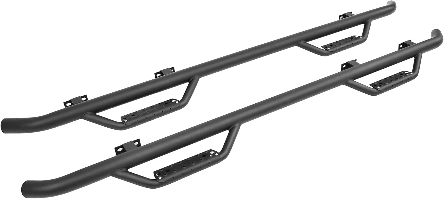 Black Textured Sidestep Pair W630