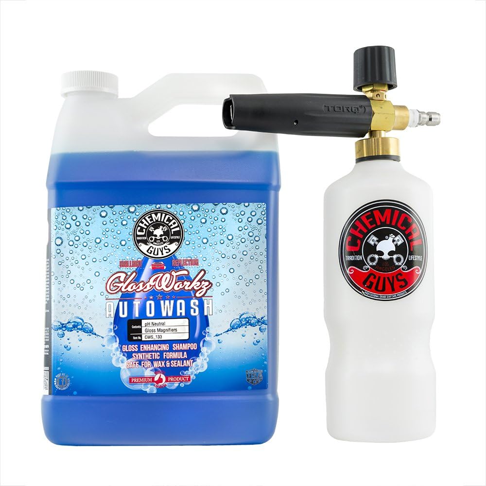 Foam Cannon and Soap Kit, 4 Items J58390