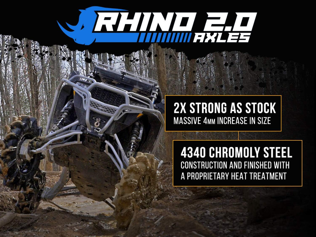 Heavy Duty Extended Front Axle for Polaris RZR S 1000 U9101