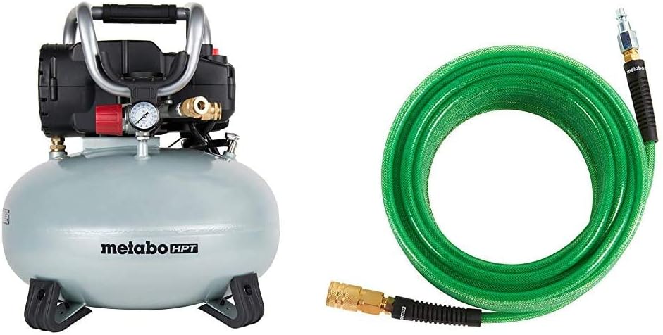 Pancake Air Compressor with Air Hose G306