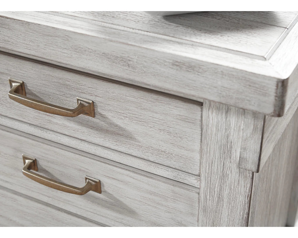 White Nightstand C48242