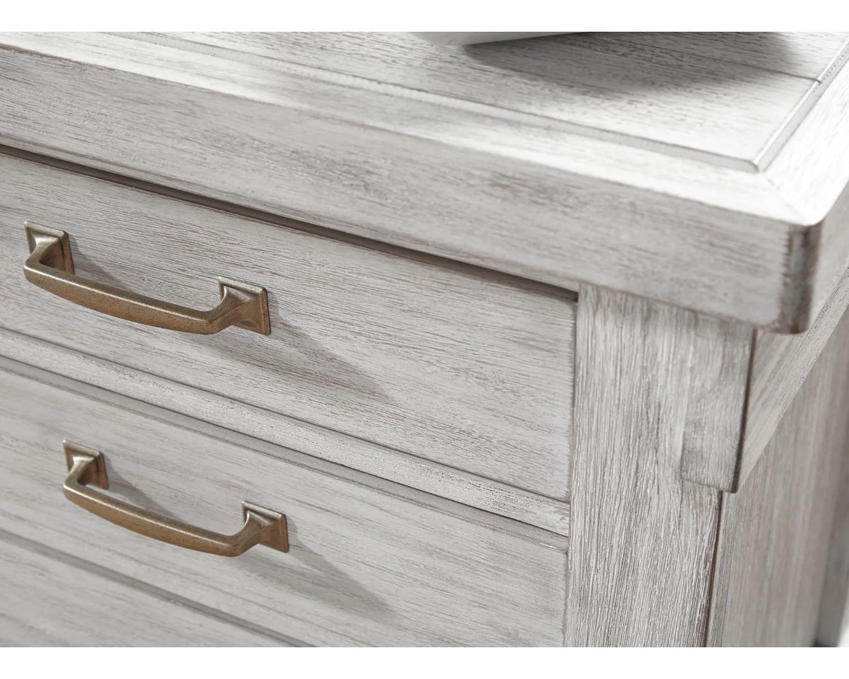 White Nightstand C48242
