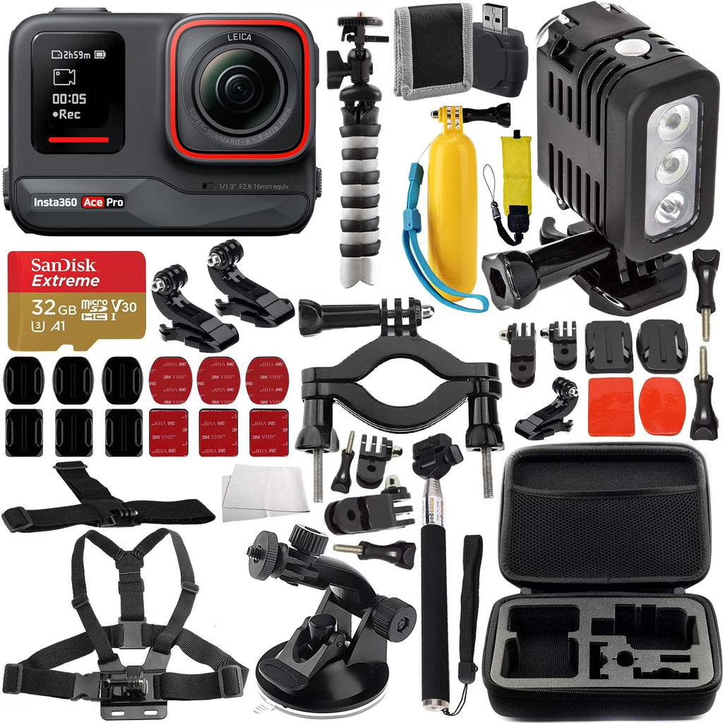 8K Pro Action Camera Bundle B9037