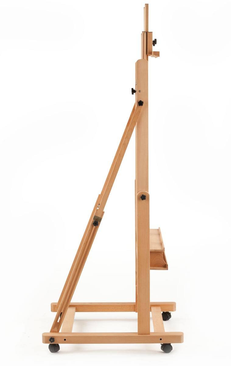 Beech Wood Floor Easel with Locking Wheels W14570