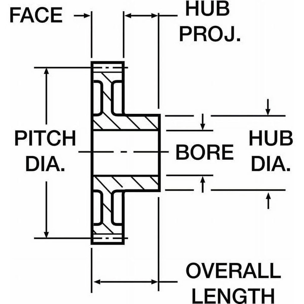 Spur Gear, 10 Pitch E34791