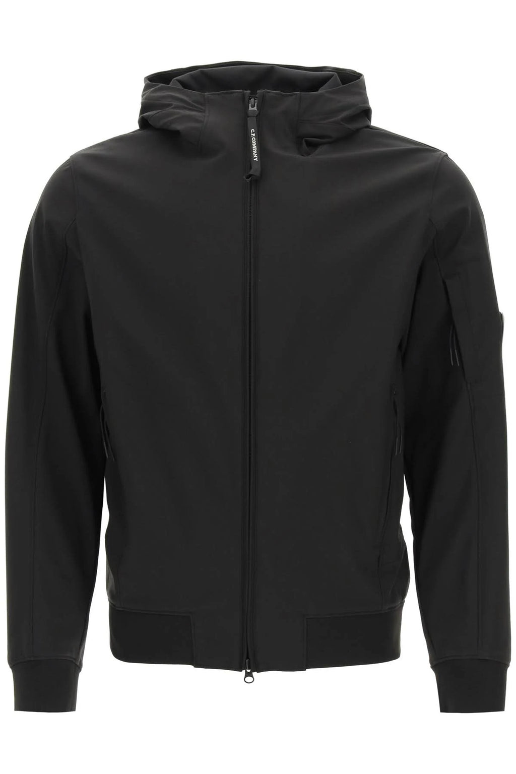 Black Technical Hooded Jacket D30227