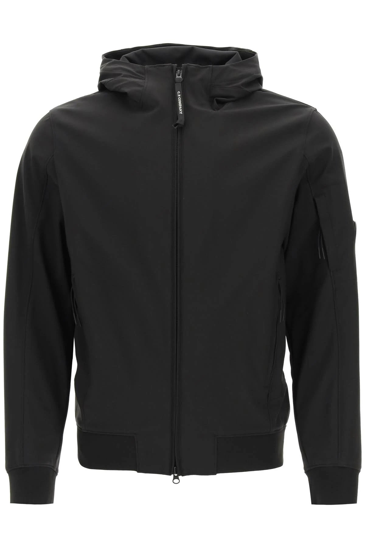 Black Technical Hooded Jacket D30227