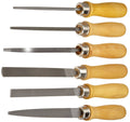 6 Piece Hand File Set with Wood Handles R4393