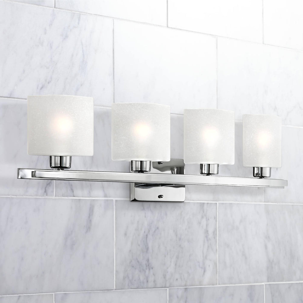 Chrome 4-Light Bath Light K9290