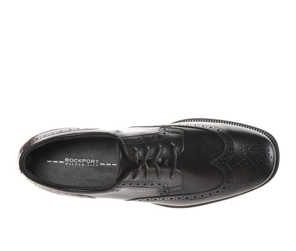 Black Wing Tip Shoes T5059