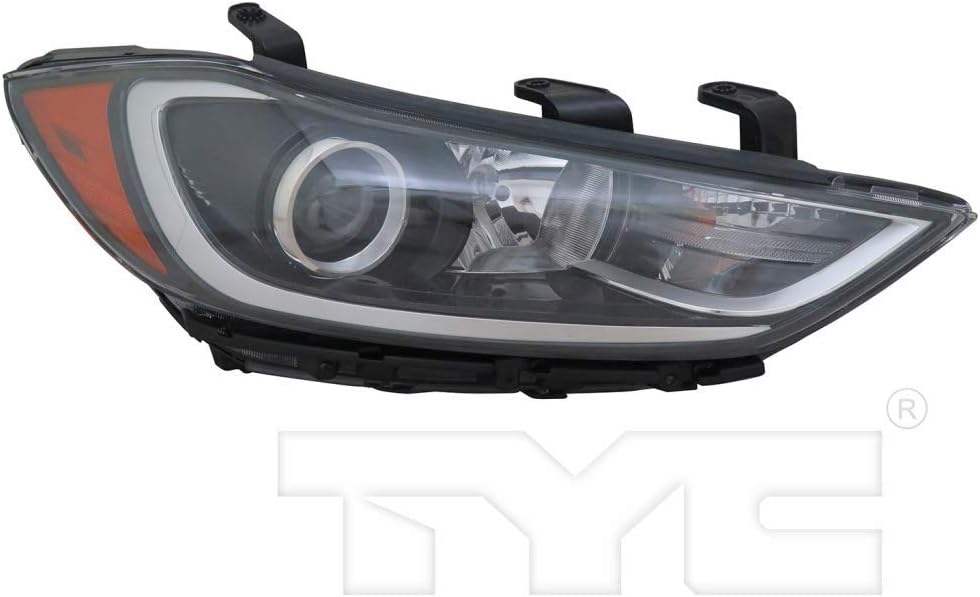 Passenger Side Headlight for Hyundai Elantra 2017 2018 G577