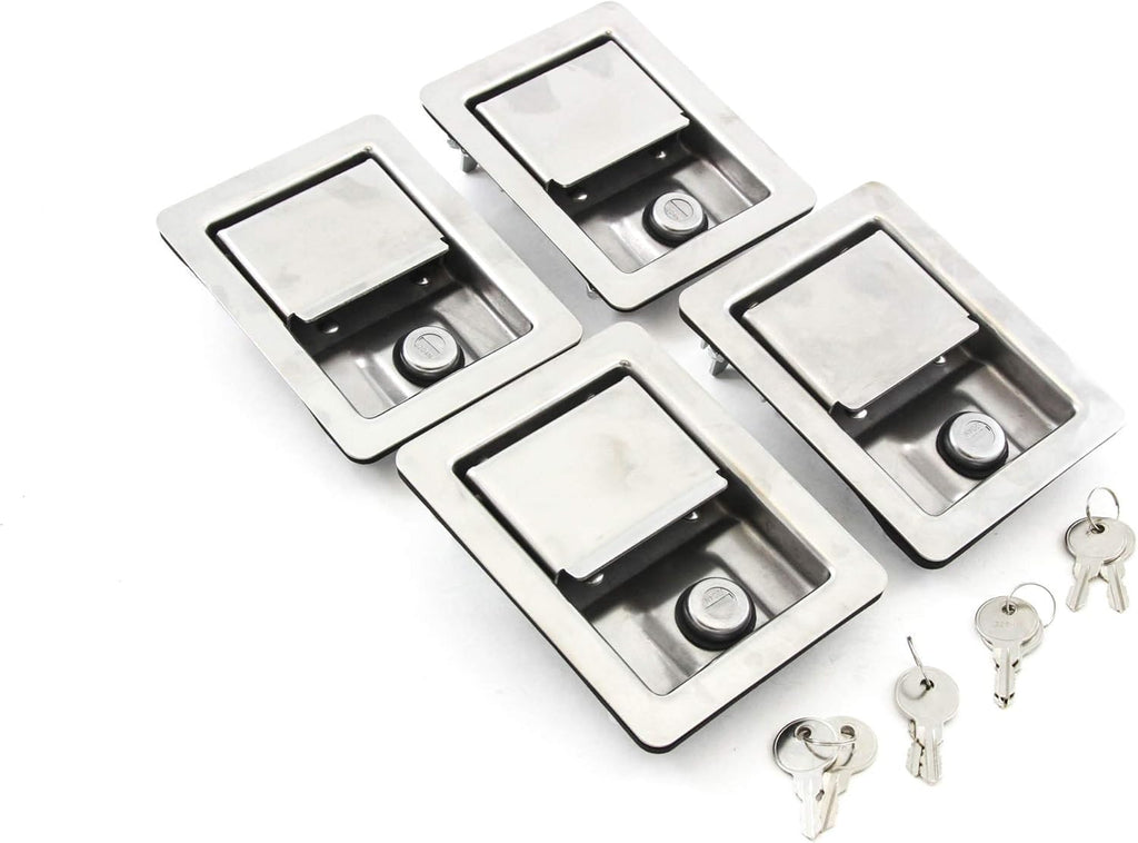 Stainless Door Lock Handle Latch for Toolbox RV Z88472