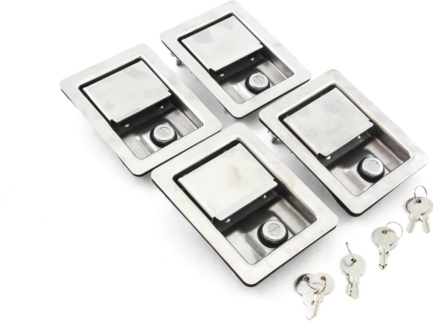 Stainless Door Lock Handle Latch for Toolbox RV Z88472