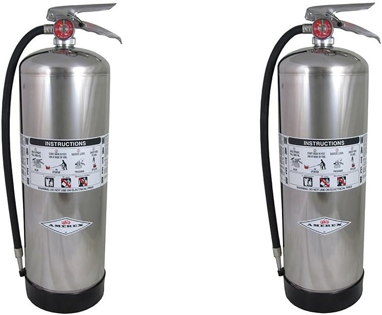 2.5 Gallon Water Class A Fire Extinguisher 2 PACK C99748