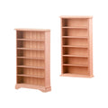 Dollhouse Miniature Wooden Bookcase Display Shelf X8996