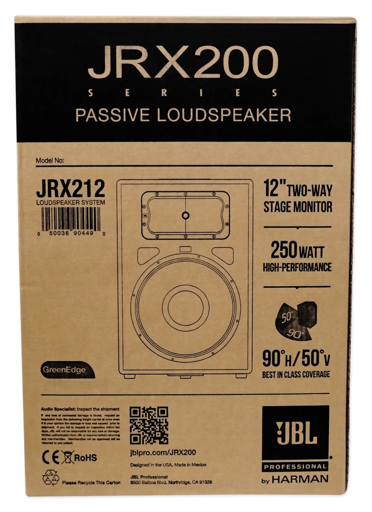 12" 1000 Watt Passive PA Speaker 8 Ohm Y1747