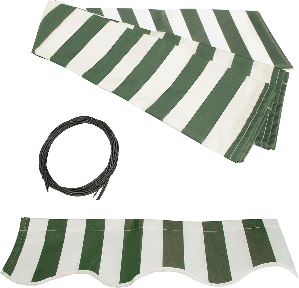Fabric 10X8 Replacement for Retractable Awning, Sand Pack of 2 P305466