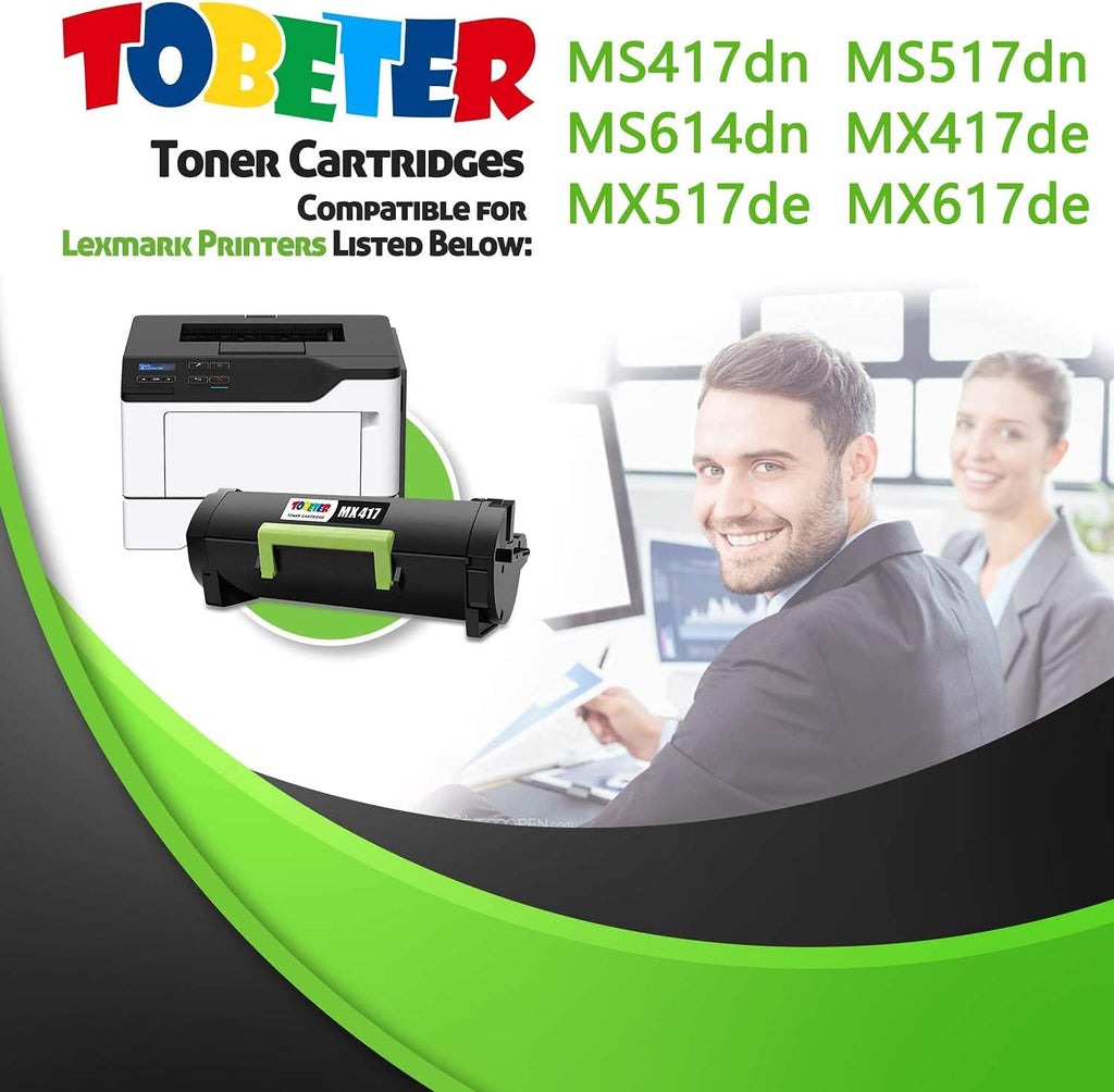Remanufactured Toner Cartridge for Lexmark 51B1H00 (1 Pack) W6183