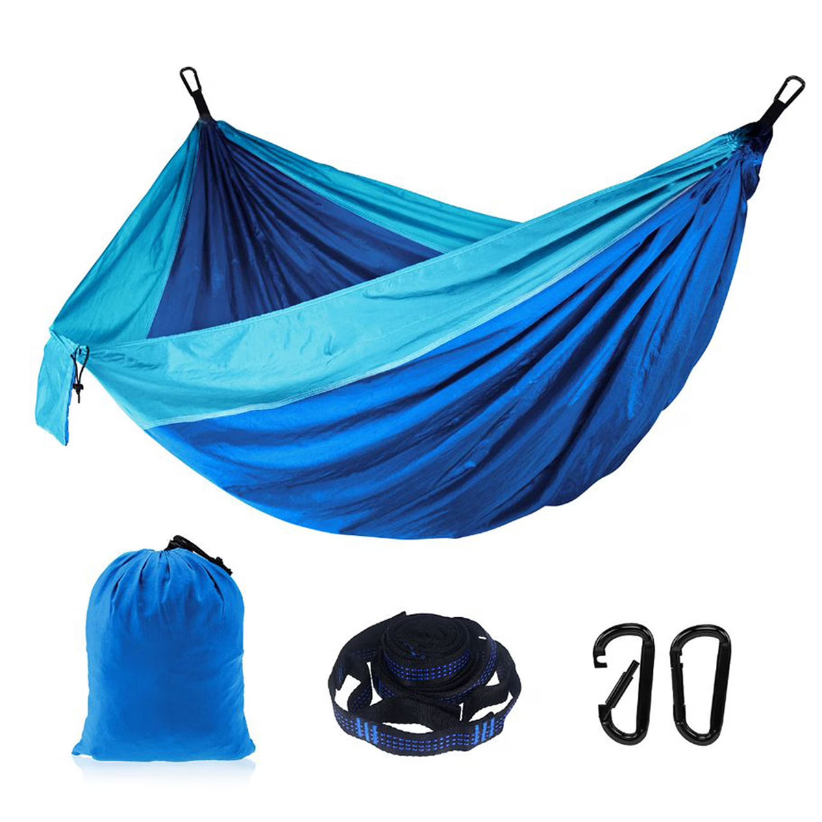 Double Camping Hammock for 2 Persons Portable B42915