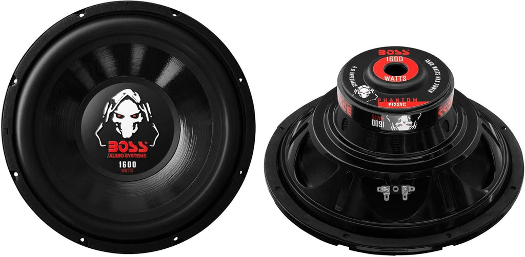 12" 3200W 4-Ohm SVC Car Stereo Subwoofer Set, Pair Q91735