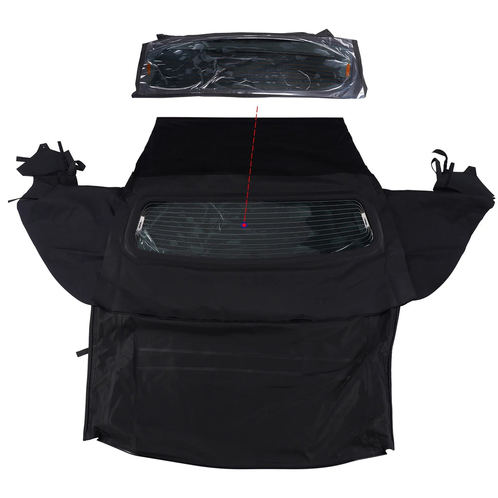 Black Convertible Top with Heated Glass Window I475448
