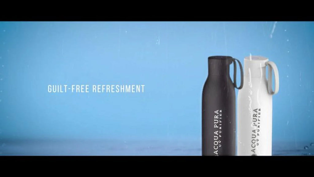 Stainless Steel Self-Cleaning Water Bottle K478