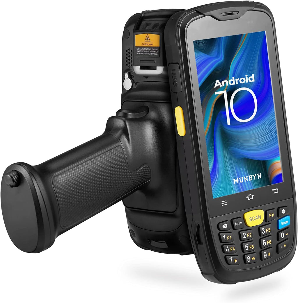 Android 10 Barcode Scanner with Numeric Keypad E22036