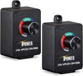 6 Inch Inline Duct Fan Variable Speed Controller, Grey, Pack of 2 Q321738
