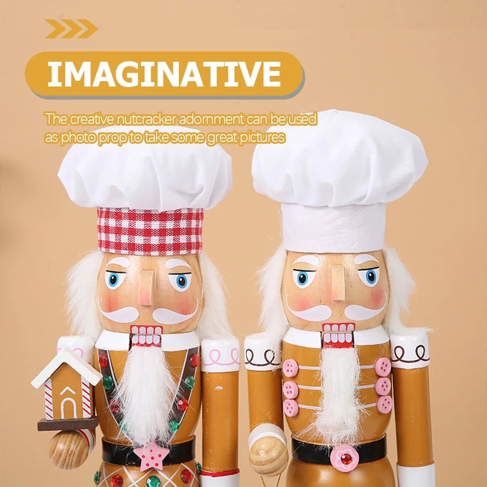 Nutcracker Wooden Table Decorative Figurines M811