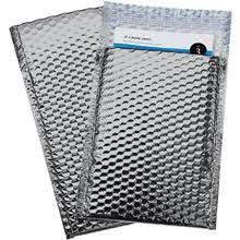 Silver Glamour Bubble Mailers, 72/Case C515
