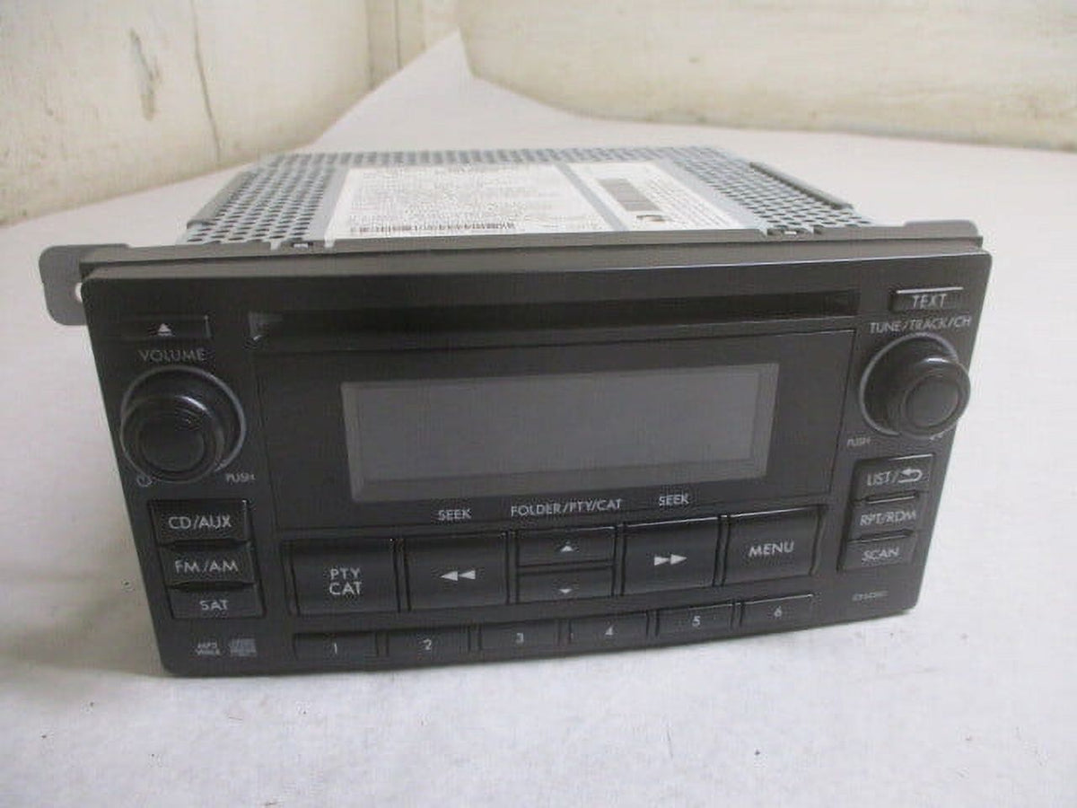 Pre-Owned 2012 Subaru Forester Single CD MP3 WMA Satellite Player Radio G57046