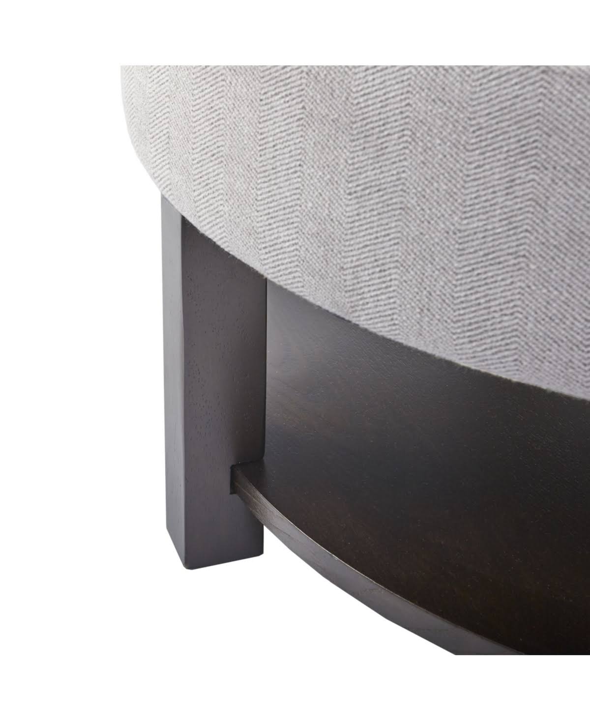 Round Storage Ottoman L197