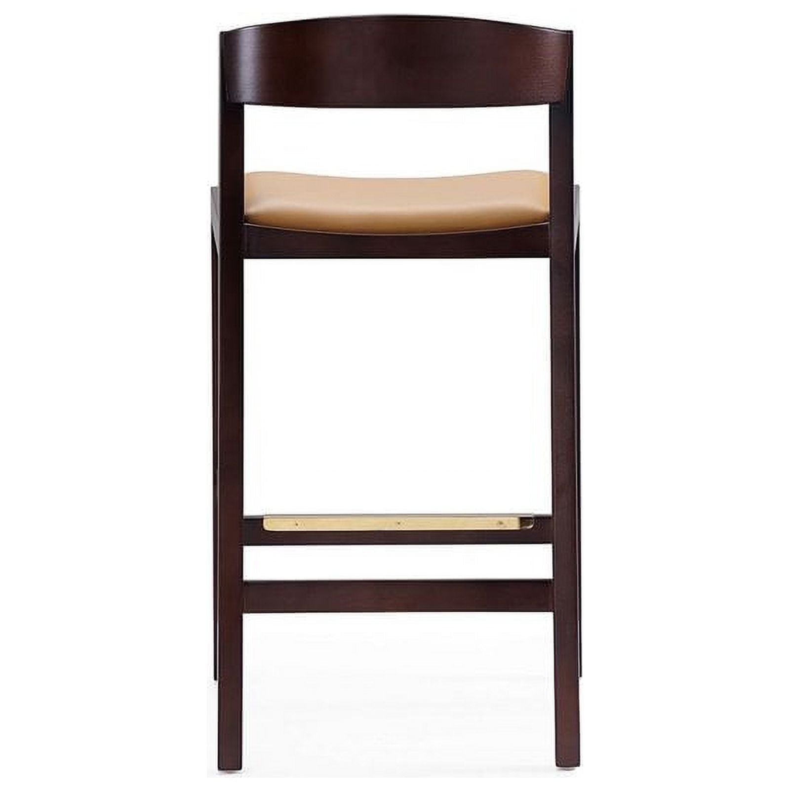 Faux Leather Barstool Set of 2 U107728