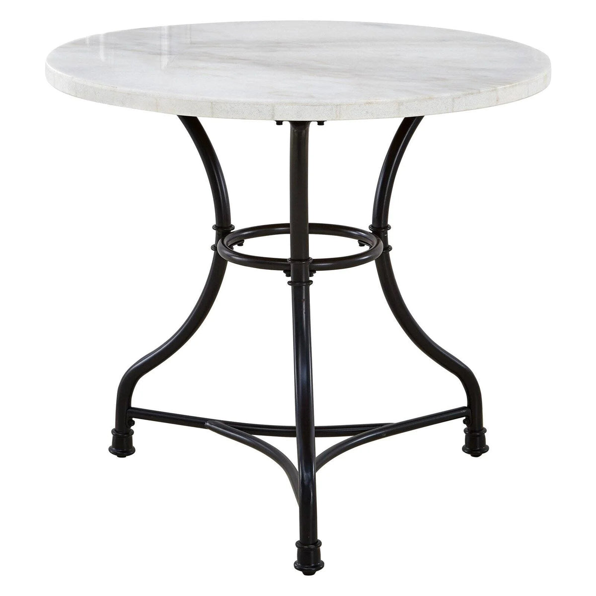 Round Marble Top Cafe Dining Table Y8442