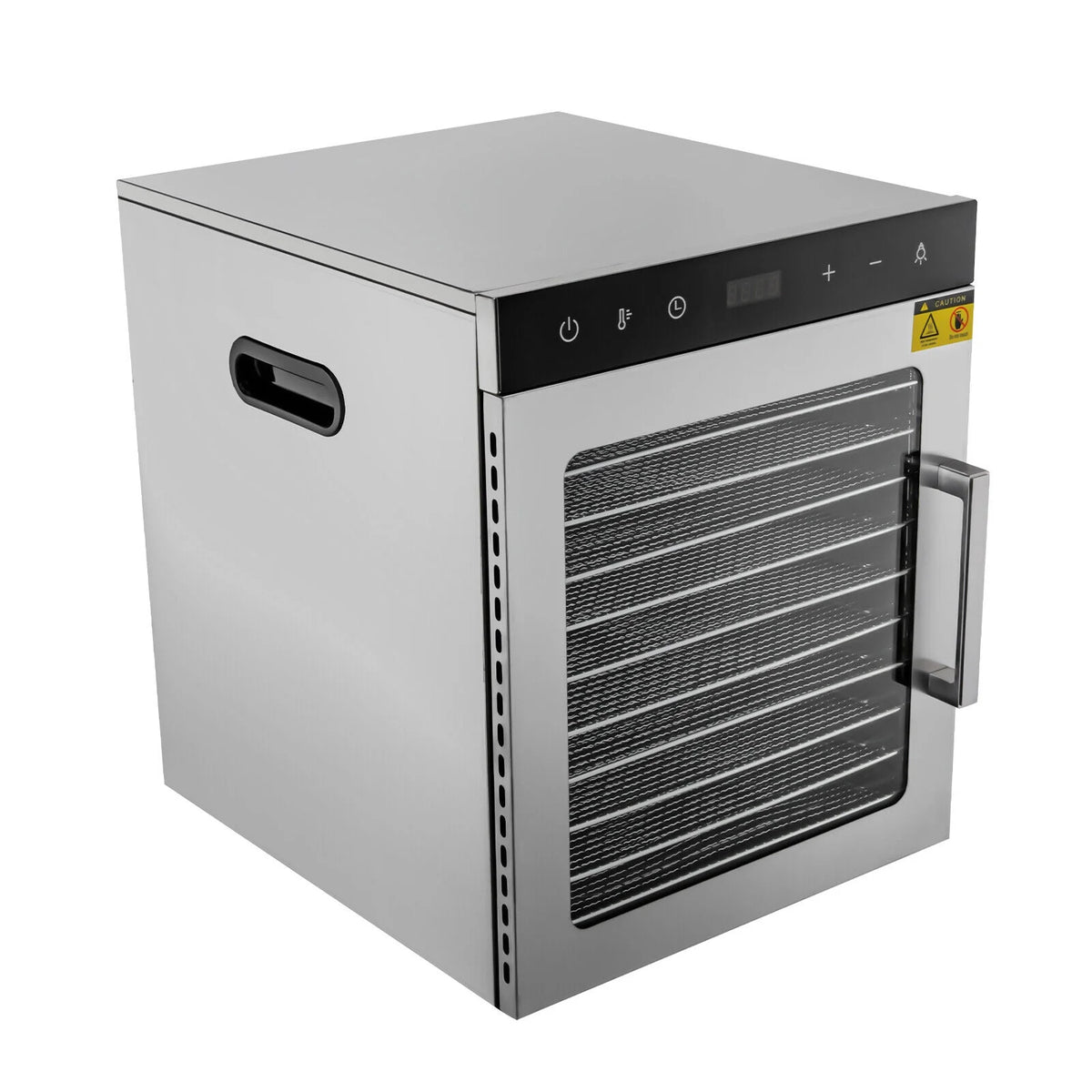 10 Stainless Steel Trays 800W Digital Food Dehydrator J978495
