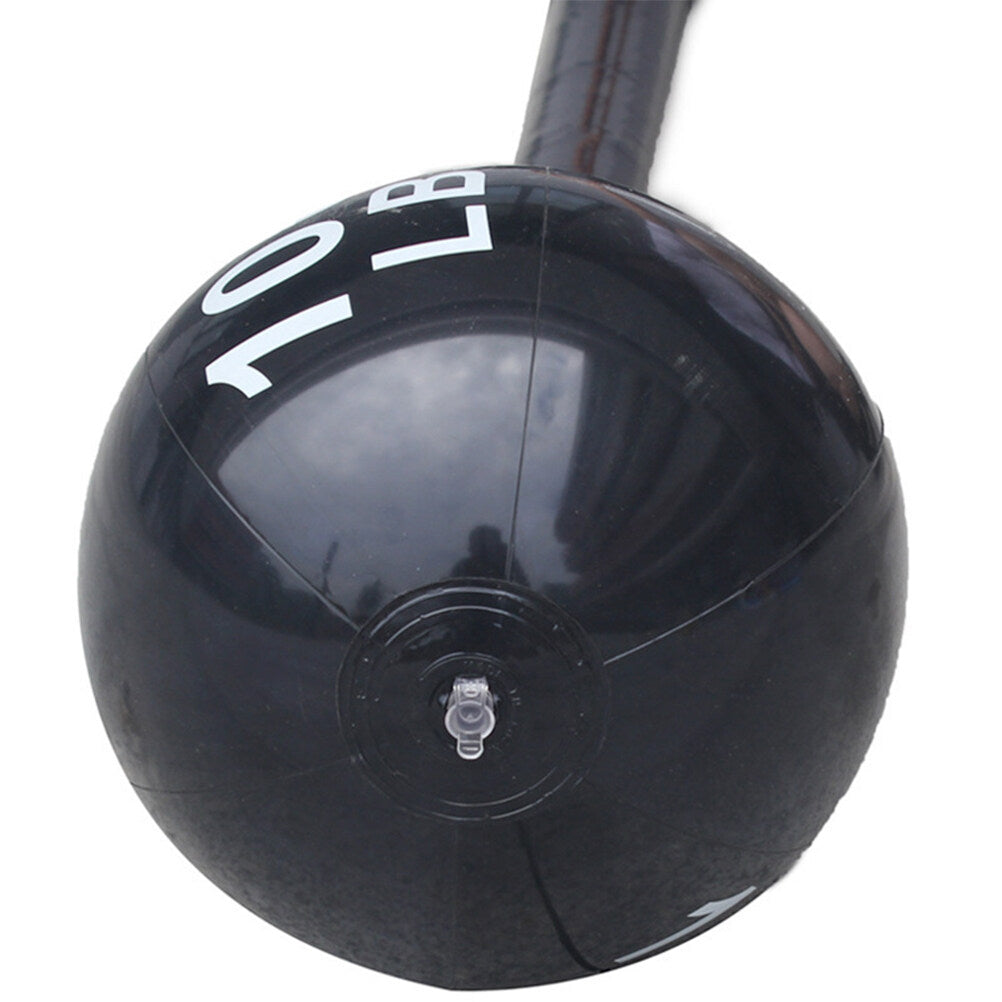 Inflatable Barbell Toy PVC Thickening Party Props T856