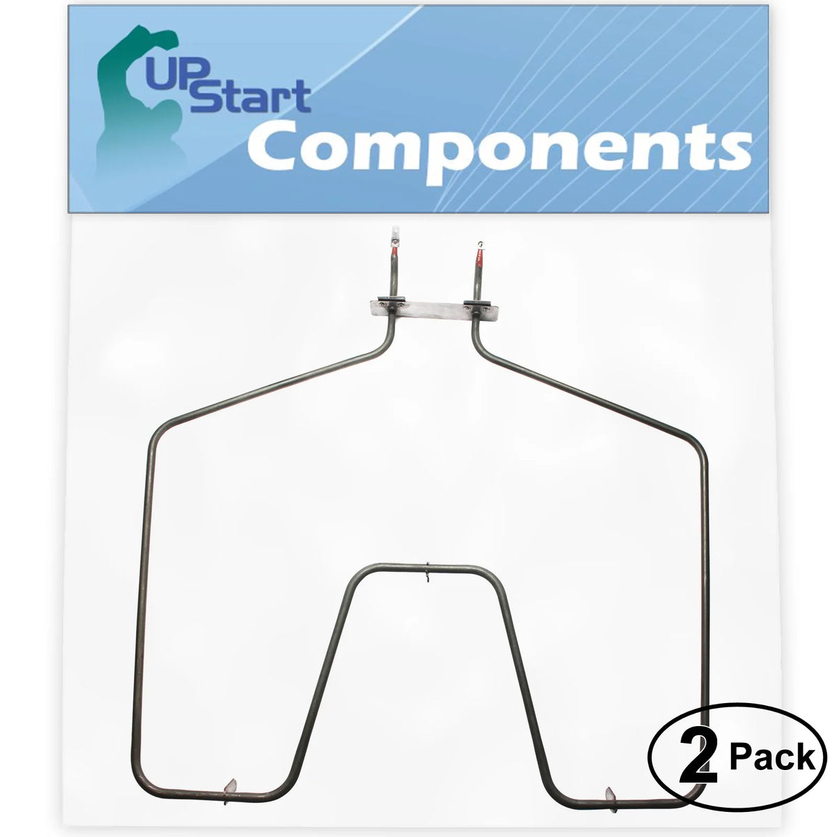 2-Pack Replacement Bake Element for General Electric Oven C1661