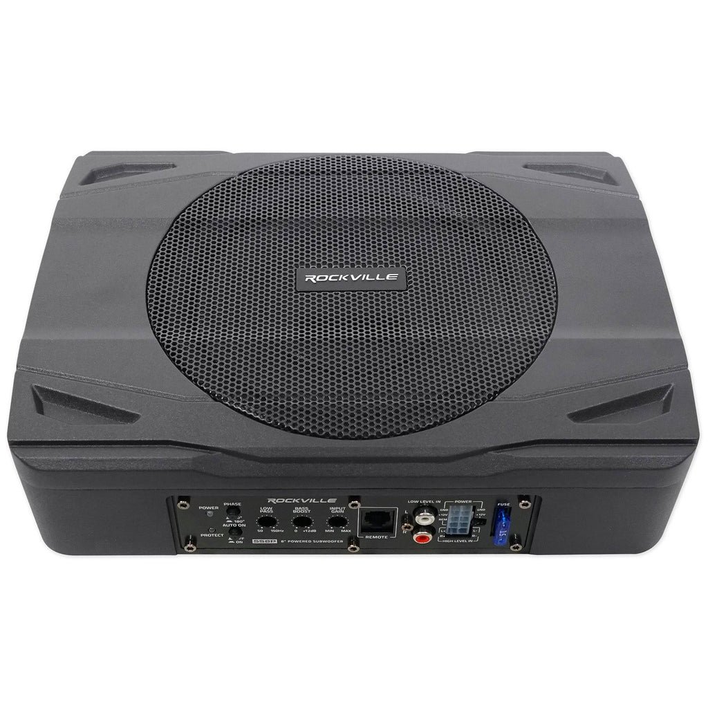 400 Watt Slim Powered Car Subwoofer with Amp G27640