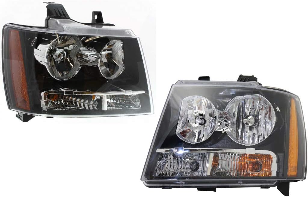 Headlight Assembly for Chevy Tahoe Suburban Avalanche 2007-2013 Pair V720831