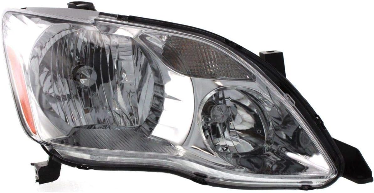 Passenger Side Headlight with Bulb for 2005-2007 Toyota Avalon E75161
