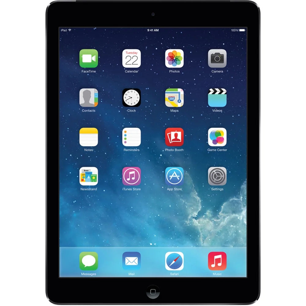 Refurbished Apple iPad Air 9.7in Wi-Fi 64GB Space Gray E800