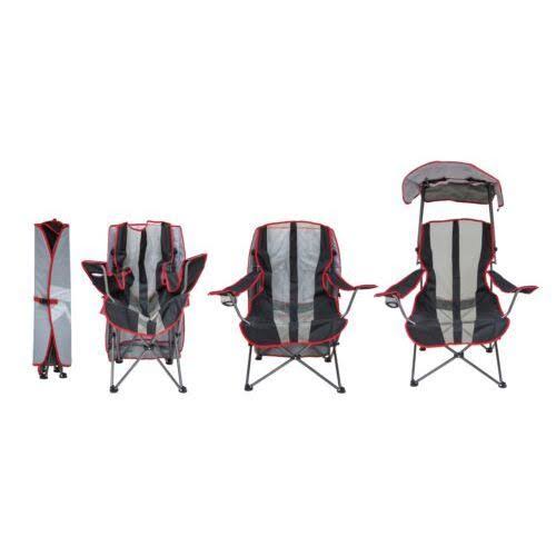 Blue & Black Canopy Camping Chair M1722