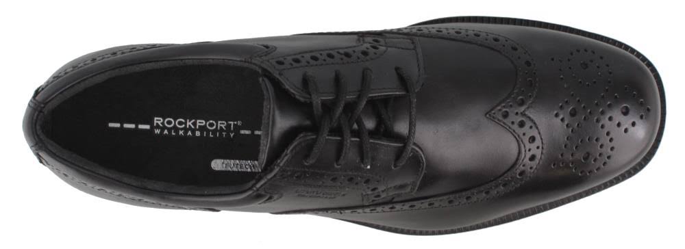 Black Wing Tip Shoes T5059